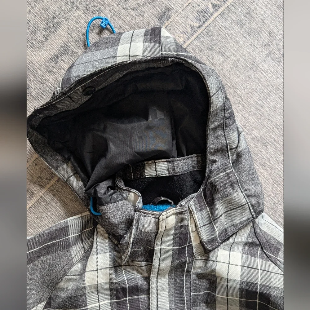 Ripzone Women's Winter Jacket Teens Ski Snowboard Snow Plaid Size L - Picture 16 of 16